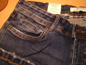 Pánské nové skinny džíny Springfield/v.32-M/42cm/108cm - 9