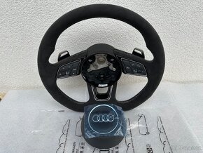 Audi sportovy alcantara volant sedy RS3 RS4 RS5 B9 - 9