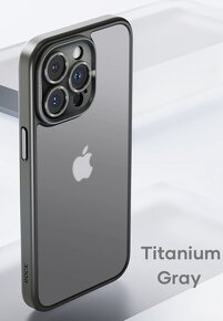 iPhone 15 Pro zadní kryt šedý - 9