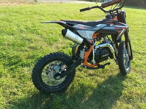 Pitbike Cannon 125ccm 4T 14"/12" oranžová nová - 9