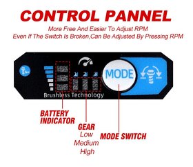 Rázový utahovák 800Nm pro Makitu 18V - skladem - 9