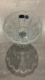 Broušená olovnatá křišťálová váza (nástolec) Glasspo - 9