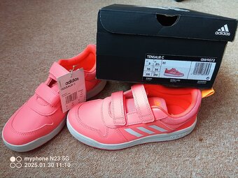 Tenisky nové neonové zn."ADIDAS" vel."35" - 9