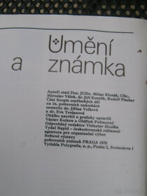 Kniha umění a známka, světová výstava známek Praha 200 kč - 9