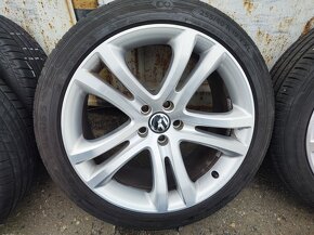 19"letní alu sada Savannah 5x112 origo Tiguan 255/40 - 9