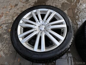 alu kola VW R17 5x112 7JX17H2 ET47 + celoroční 225/45/17 - 9