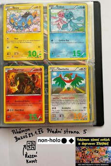 Kusové karty TCG Pokémon STARÉ 5-10LET (ORIGINÁL) - 9