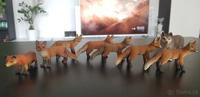 Schleich lesní jelen jezevec mýval ježek divočák kozoroh - 9