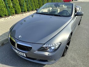 BMW řady 6 E64 LCI 635d 210kw, Cabrio, Softclose, LED - 9