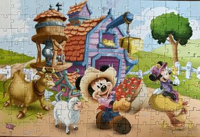 6x puzzle, top stav, DINO, DISNEY, RAVENSB.včetně poštovného - 9