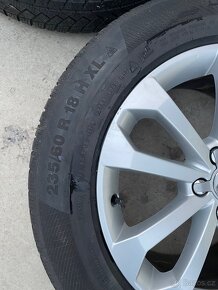 Alu kola 5x112 včetně zimních pneu 235/60R18 - 9