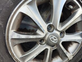 14"letní alu sada 4x100 origo Hyundai i10 Picanto TPMS - 9