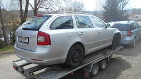 nd z škoda octavia 2 1.9tdi 77kw bílá stříbrná 9156 9102 - 9