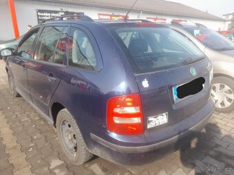 Prodám škoda fabia 1.9tdi 74kw 5 kvalt stk 9/2026 ,rok 2002, - 9