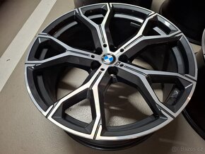 Originál sada 21" BMW G05, X5, X6 style 741M - TOP - 9