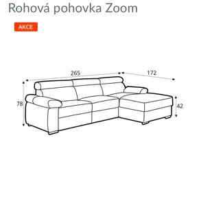 Rozkládací rohová pohovka Etap Sofa ZOOM - 9