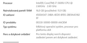 15,6" Dell Latitude E5550 i7-5600u 1TB ssd 16gb ram - 9