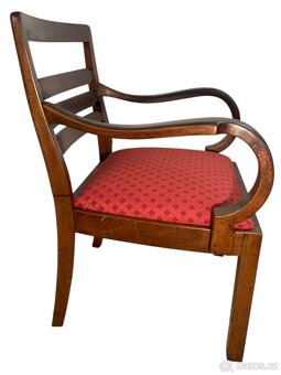 Starožitné křeslo Thonet – Art Deco - 9