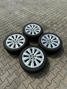 Kompletní alu Audi A4 5x112r18 + 225/4518 zimní Bridgestone - 9