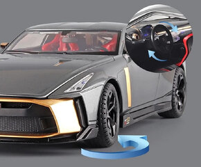 1:18 Rarita Nissan GTR50 Sportwagen Modell Sound Licht+ - 9