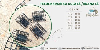 rybářské olova, záteže a krmítka - 9