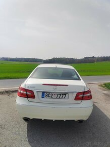 Mercedes-Benz E300CGI, benzin, kupé W212, AMG interiér, CZ - 9