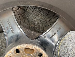 Alu zimní sada Borbet 225/55/17 R17 Opel 5x115 - 9