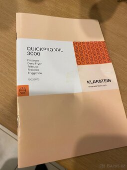 Klarstein Quickpro XXL 3000, 3000 W, 5L, fritéza z nerezové - 9