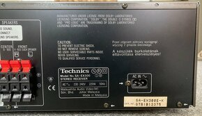 Audio Receiver Technics SA-EX300 - 9