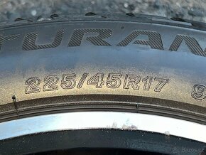 Original ALU kola VW Madrid 17" 7J ET49 + pneu 225/45/R17 - 9