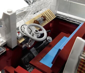 Stavebnice Volkswagen Camper, kompatibilní s LEGO - 9