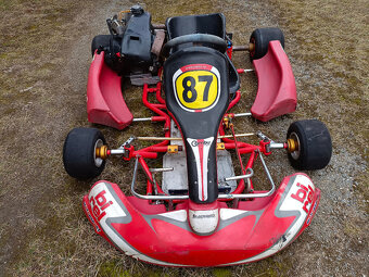 rám Birel motokára kostra motokáry motokáru Honda 390 motor - 9