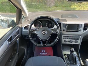 Volkswagen Golf Sportsvan, 1,6 TDi 81kW Serviska,Navigace - 9