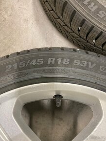 Alu kola zimní 215/45r18 ET34 – 4x108 – Peugeot,Citroen - 9