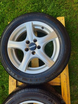 Sada alu kola R15 5x100 - 9