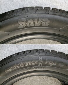 4x ZÁNOVNÍ 215/55 R17 Zimní pneu Sava Eskimo HP 2 - 9