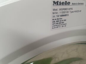 Miele WSR863 WPS PWash&TDos&9kg - 9