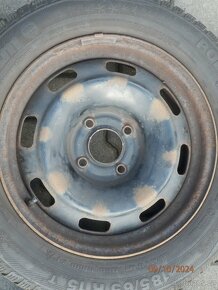 4xObutou zimní sadu kol na CITROEN C3  185/65 R15  4x 4MM - 9