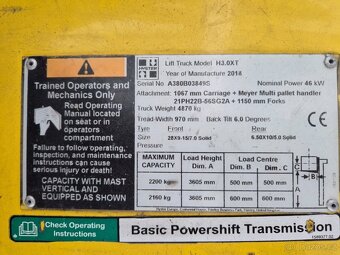 Vysokozdvižný vozík Hyster 3t, LPG, ZÁRUKA - 9