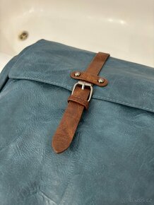 Nový dámský batoh/taška v modré barvě - 9