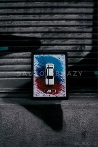 3D auto obraz BMW M3 E30 - 9