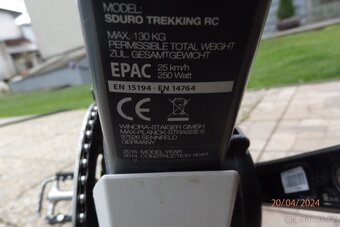 Prodám elektrokolo Haibike SDURO Trekking - 9