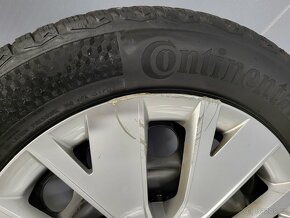 Plechové disky VW 16" 5x112 Golf 7 zimní pneu 5-7mm - 9