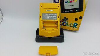 Nintendo Gameboy Color žlutý - CZ - 9