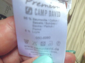 CAMP DAVID málo použitá parádní košile M-XL - 9