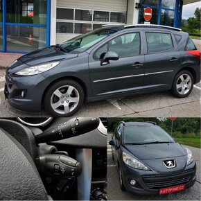 PEUGEOT 207 SW - COMBI 1,6 HDi KLIMATIZACE, ALU, r.v: 2012 - 9