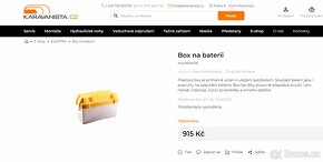 Box na baterii 12V s odpojovačem 100A - 9