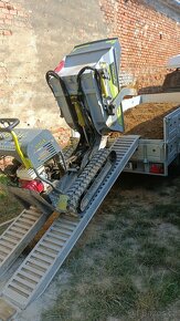 Minidumper pasovy 500kg písek sterch suť hlinu - 9