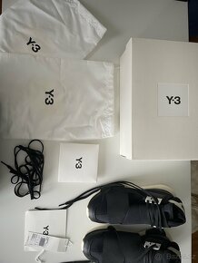 Boty Adidas Y-3 Qasa High Black and White Limited Ediction - 9