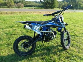 Pitbike Shark 125 E-start 17/14 modrá, možnost na splátky - 9